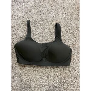 NWOT Women's Lululemon’s Run Times Bra high support khaki greed 36D multiway